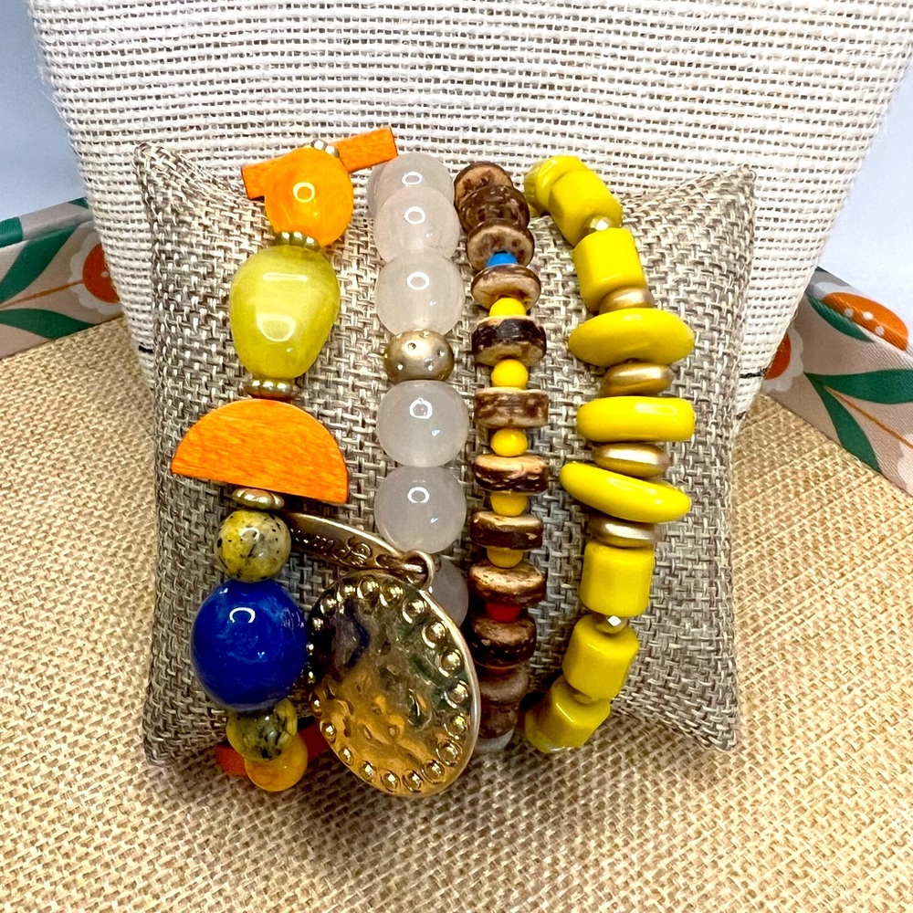 ***RETIRED & Limited Release*** Falling Leaves Bracelet Set